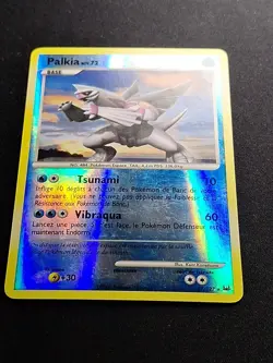 EXCELLENT NEAR MINT Palkia 37/127 Reverse Platine de base Carte Pokemon FR - Image 2