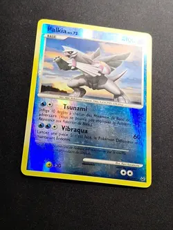 EXCELLENT NEAR MINT Palkia 37/127 Reverse Platine de base Carte Pokemon FR - Image 4