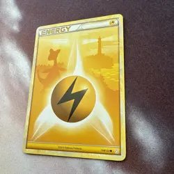 Pokemon HeartGold SoulSilver HGSS - Lightning Energy 118/123 Ampharos NM - Image 2