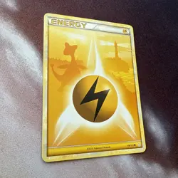 Pokemon HeartGold SoulSilver HGSS - Lightning Energy 118/123 Ampharos NM - Image 3