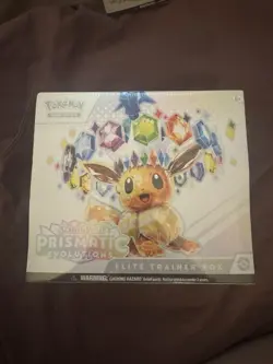 Pokemon Prismatic Evolutions Elite Trainer Box ETB New Sealed Fast shipping - Image 1