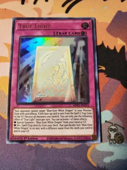*** TRUE LIGHT *** 1ST EDITION ULTRA RARE MP21-EN225 YUGIOH! - Image 1
