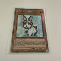Rescue Rabbit (Quarter Century S 25th Anniversary Rarity Collection II NM YuGiOh - Image 1