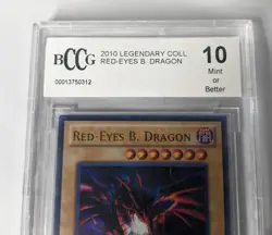 Red-Eyes B. Dragon LC01-EN006 BCCG Mint 10 Legendary Coll Ultra Rare YuGiOh! - Image 2
