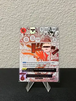 Honesty Impact English OP11-018 R Parallel a Fist of Divine Speed One Piece Card - Image 1