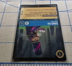 Dang Hu - Talon Chief 142/204 Rare Ursula's Return Disney Lorcana TCG Card - Image 4