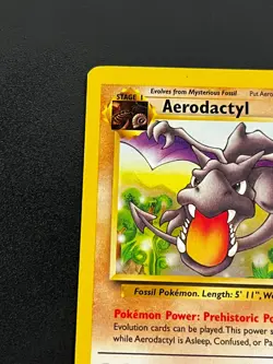 Aerodactyl 16/62 - Fossil Rare Vintage WOTC Pokemon TCG Card LP - Image 5