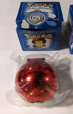 Pokemon Burger King 23k Gold Plated Poliwhirl Trading Card Sealed but open box - Image 2