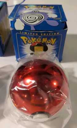 Pokemon Burger King 23k Gold Plated Poliwhirl Trading Card Sealed but open box - Image 3