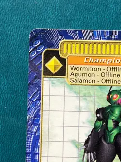 BO-119 Stingmon Digimon Card Digi-Battle Series 3 2000 Bandai HP - Image 2