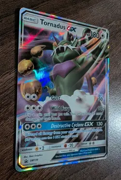 Pokemon - Tornadus GX - SM134 - Black Star Promo - Half Art Card - Image 2