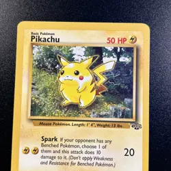 Pikachu 60/64 Jungle Regular Wizards WOTC Vintage Pokemon Card 1999 Near Mint NM - Image 4