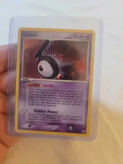 Unown T - T/28 - Pokemon Ex Unseen Forces Holo Rare Card lp - Image 2
