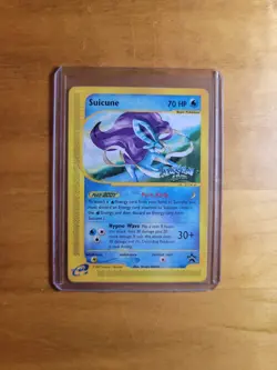 Pokemon TCG Suicune 53 Wotc Black Star Promo Pokemon 4Ever Movie 2002 Rare Card - Image 3