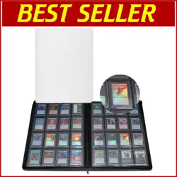 Archival-Safe 16 Pocket Binder - Holds 640 Toploaders for Card Collectors - Image 1