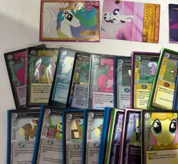 My Little Pony Trading Card Game Cards MLP TCG Bulk Lot 2 BINDERS PLUS LOOSE - Image 3