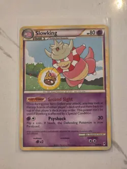 Slowking 32/95 Call Of Legends Reverse Holo Rare Pokemon Card MP - Image 1