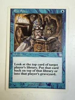 MTG - Eye Spy Starter - #38 - 1999 Regular Sorcery - Image 1