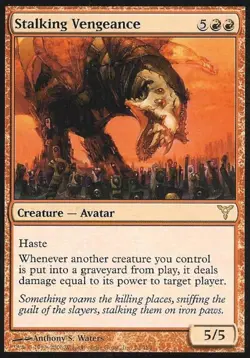 Stalking Vengeance - Medium Play MTG Dissension - Image 1