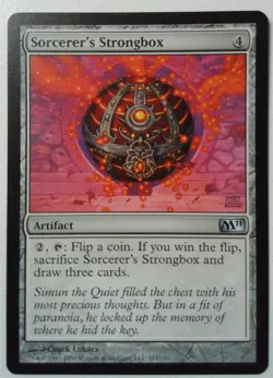 Sorcerer's Strongbox *Uncommon* Magic MtG x1 M11 SP - Image 1