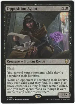 1x Opposition Agent MTG Commander Legends Lightly Played - Image 1