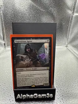 1x Opposition Agent MTG Commander Legends Lightly Played - Image 1