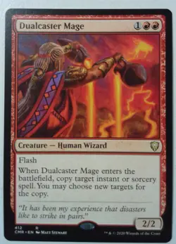 Dualcaster Mage *Rare* Magic MtG x1 Commander Legends - Image 1