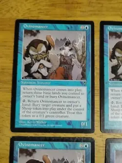 Ovinomancer Magic MtG x4 Visions Never Played - Image 3