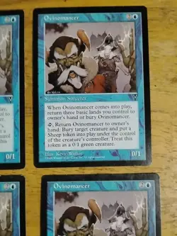 Ovinomancer Magic MtG x4 Visions Never Played - Image 5