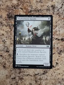 MTG Shadowborn Apostle - Double Masters 2022, Unplayed NM, English - Image 1