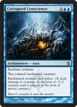Corrupted Conscience - Mirrodin Besieged #22/155 MTG Magic The Gathering - Image 1