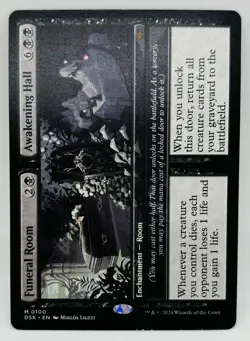 MTG Funeral Room Awakening Hall Duskmourn: House of Horror Regular - Image 1