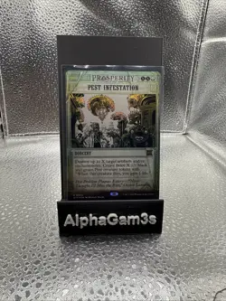 Pest Infestation Outlaws of Thunder Junction: Breaking News Foil NM #30 MTG OTP - Image 1