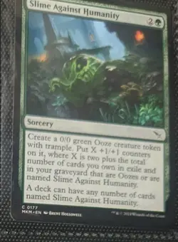 Slime Against Humanity Karlov Manor Regular #177 NM MTG - Image 1