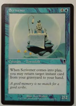Scrivener *Common* Magic MtG x1 Odyssey SP - Image 1