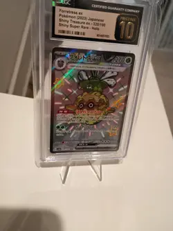 Forretress ex 320/190 Shiny Treasure ex JP Pokemon TCG Graded CGC 10 Pristine - Image 2