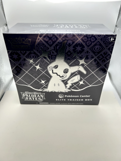 Paldean Fates Pokemon Center Elite Trainer Box ETB Factory Sealed 820650856181 - Image 1