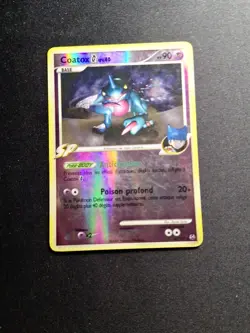 Coatox 40/127 Reverse Platine de base Carte Pokemon FR - Image 1
