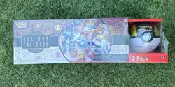 Pokemon TCG 2025 Holiday Calendar and Black Gold Poke Ball Exclusive Bundle NEW - Image 1