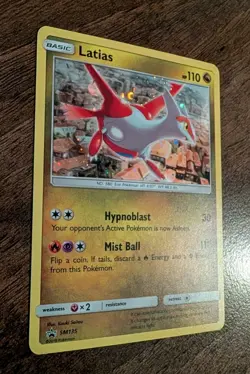 Latias SM135 Black Star Promo Set Dragon Majesty Holo Pokemon TCG NM - Image 2