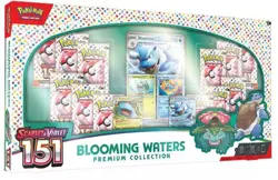 Pokemon TCG Scarlet & Violet 151 Blooming Waters Premium Collection Box (SEALED) - Image 1