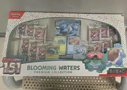 Pokemon TCG Scarlet & Violet 151 Blooming Waters Premium Collection Box (SEALED) - Image 1