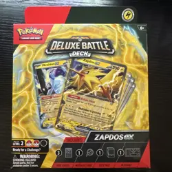 Pokemon TCG: Zapdos ex - Deluxe Battle Deck - Brand New Sealed - Image 1