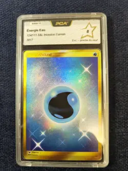 Carte Pokemon 124/111 Energie Eau Gold Secrete S&L Invasion Carmin PCA 8 - Image 2