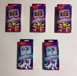 Pokemon Knockout Collection Alakazam Chien-Pao 5 box lot (10 booster packs) - Image 1