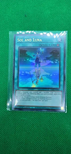 Sol and Luna - RA02-EN068 - Rare - 1st ed - Yugioh TGC - NM/M - Image 1