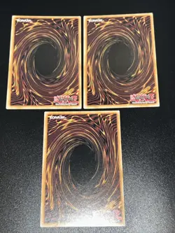 3x Ferocious Flame Swordsman DUOV-EN032 Ultra Rare 1st Edition Yugioh Playset NM - Image 2