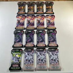 Yugioh 7 card pack Wild Survivors Lot Of 16x Sleeved Random Series New - Image 1