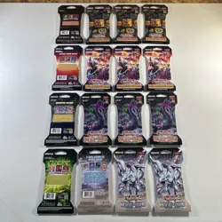 Yugioh 7 card pack Wild Survivors Lot Of 16x Sleeved Random Series New - Image 2