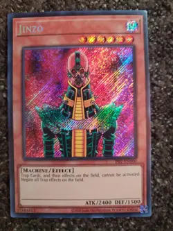 Nice Yugioh Holo Card Lot Jinzo Elzette of the White Forest Vampire Lord & More - Image 2
